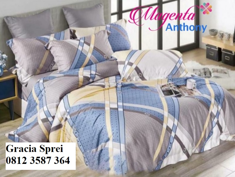 <p>Sprei Katun Minimalis ArthonyÂ  ini sprei bag